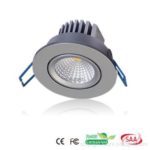 Newest Mini LED Downlight with CE,C-tick,RoHS,SAA
